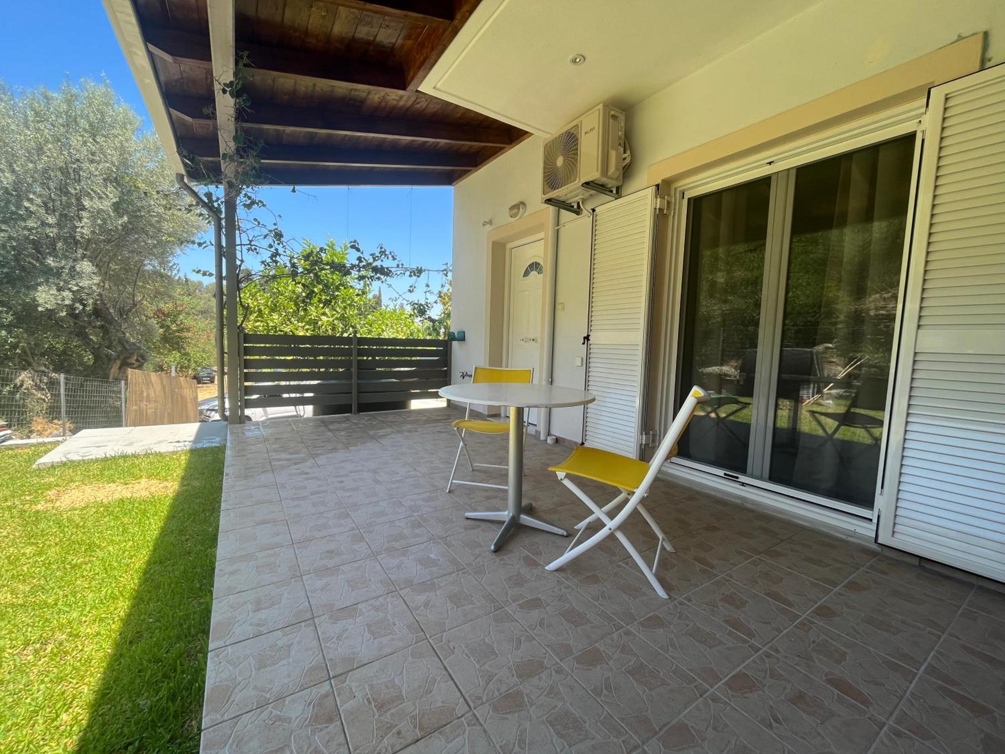 Casa Blu Apartment Nikiana Bagian luar foto